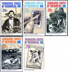 44372 MNH MICRONESIA 1986 AMERIPEX 86. EXPOSICION FILATELICA INTERNACIONAL