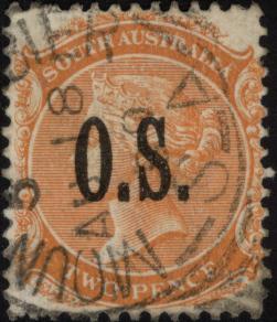 South Australia SG O59 (Sc O69) Used