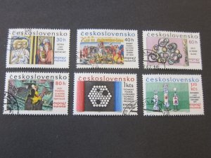 Czech Republic 1967 Sc 1460-65 set FU