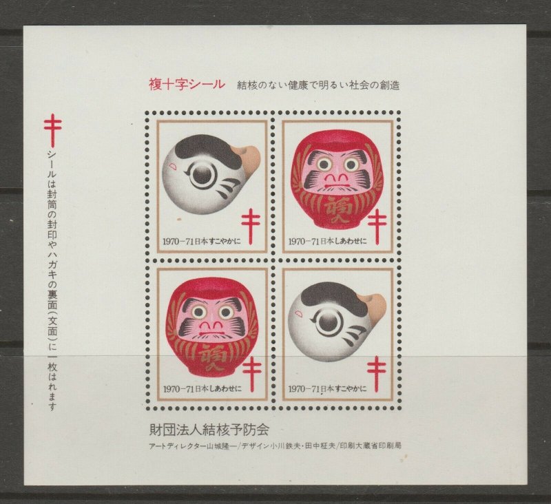 Japan Cinderella seal TB Charity revenue stamp 5-03-30 mint