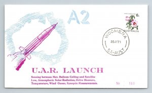 1971 Australia - UAR A2  - Woomera Space Centre - F4866