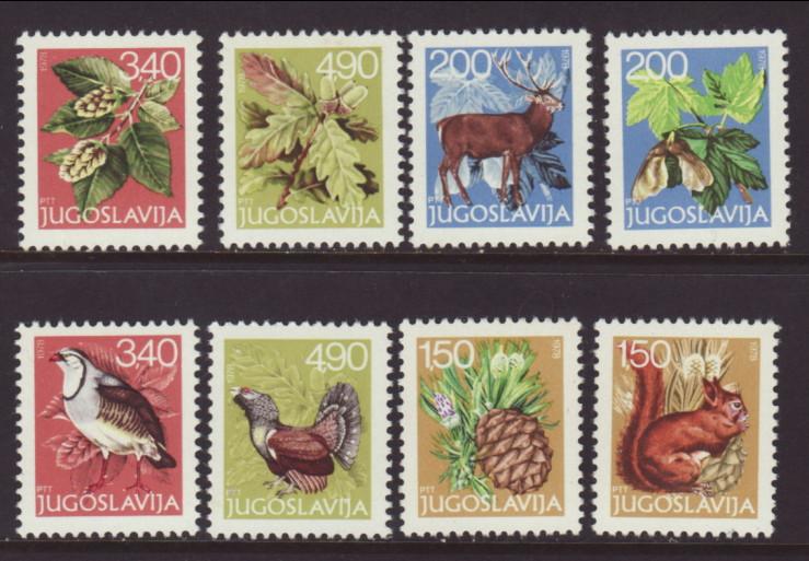 Yugoslavia 1405-1412 Animals MNH VF