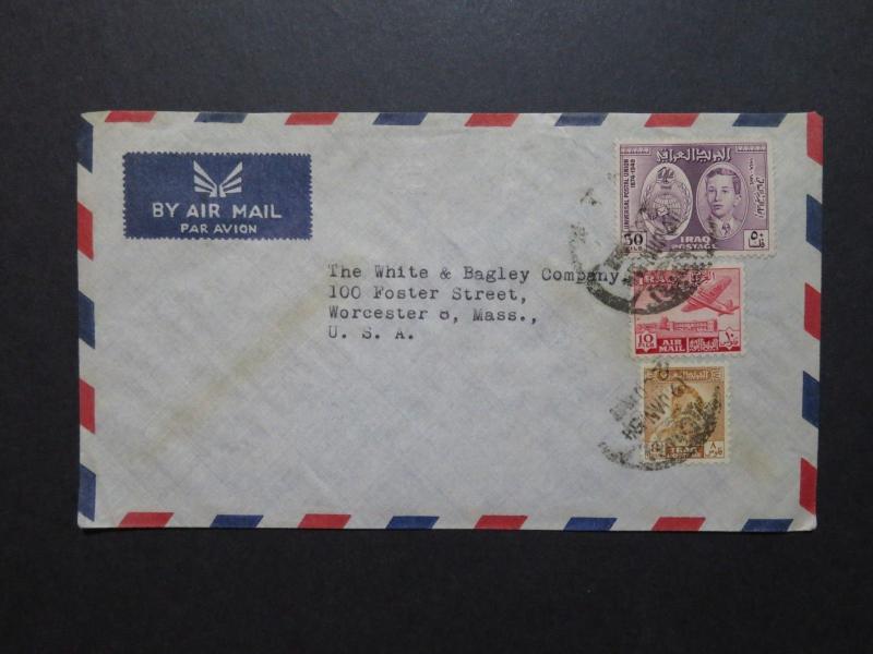 Iraq 1954 Commercial Cover to USA (VI) - Z8602