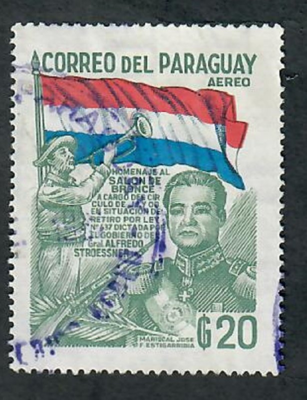 Paraguay 1842 used single