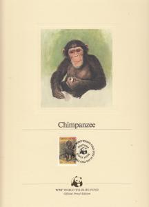 Sierra Leone - Chimpanzee, FDC stamp lot - (1591)