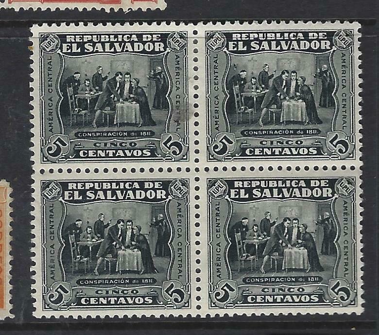 SALVADOR  (P2403BB)  SC 498  BL OF 4,  2  MNH