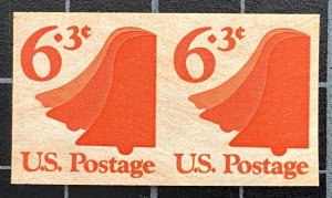 US Stamps - SC# 1518 - EFO - Imperforate  Pair  -  MNH - SCV = 130.00