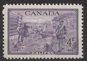 Canada # 283  Halifax    (1)  Mint NH
