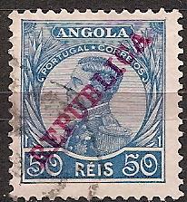 ANGOLA 108 Mint OG 1912 50r King Manuel
