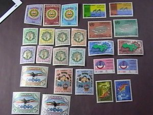 KUWAIT # 294-324-MINT/NEVER HINGED & MINT/HINGED---9 COMPLETE SETS---1966