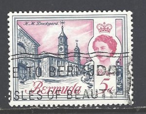 Bermuda Sc # 179 used (DT)
