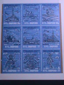 ALBANIA:1990 SC# 2359 FOUNDING OF BERAT 2400TH ANNIV:MNH SHEET RARE IN FOLDER