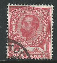 GB GV Downey Head SG 329 VFU  Carmine