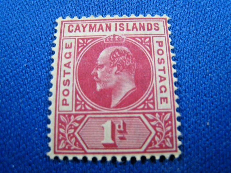 CAYMAN ISLANDS 1905  -  SCOTT # 9    MH