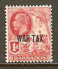 Barbados #MR1 NH War Tax Stamp
