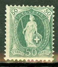 DN: Switzerland 96a mint CV $85