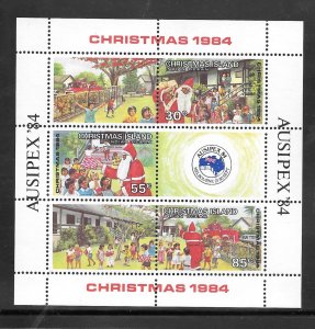Christmas Island #86 MNH CHIRSTMAS AUSIPEX'84 STAMP SHOW Souvenir Sheet ...