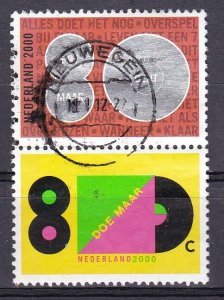 Netherlands MiNr 1802/1803 / used / 2000