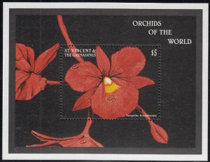 St Vincent & the Grenadines 1997 MNH Sc 2495 $5 Sanguine broughtonia Orchids