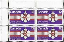 CANADA   #736 MNH UPPER LEFT PLATE BLOCK  (1-2)