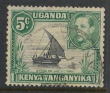 Kenya Uganda Tanganyika SG 132 perf 13 x 11¾ Used