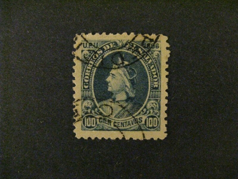 El Salvador #157O used  a21.3 2355