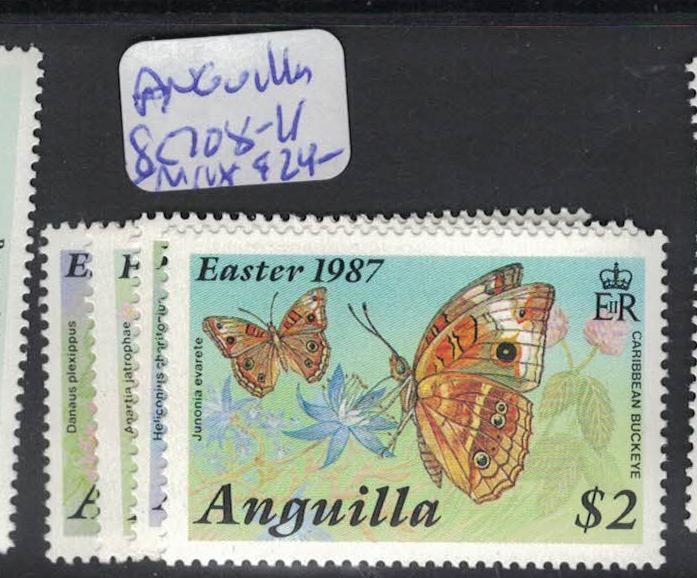 Anguilla Butterfly SC 708-11 MNH (2dpo)