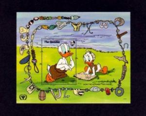 GAMBIA - 1991- DISNEY - LITERACY YEAR - DONALD DUCK - ALP...