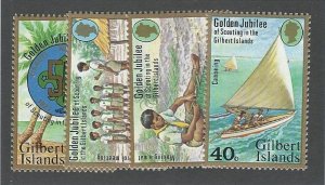 Gilbert Islands MNH SC# 304-307