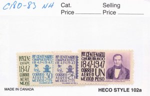 MEXICO  C180-83   MNH