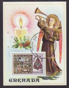 Grenada Christmas 820 Souvenir Sheet CTO VF