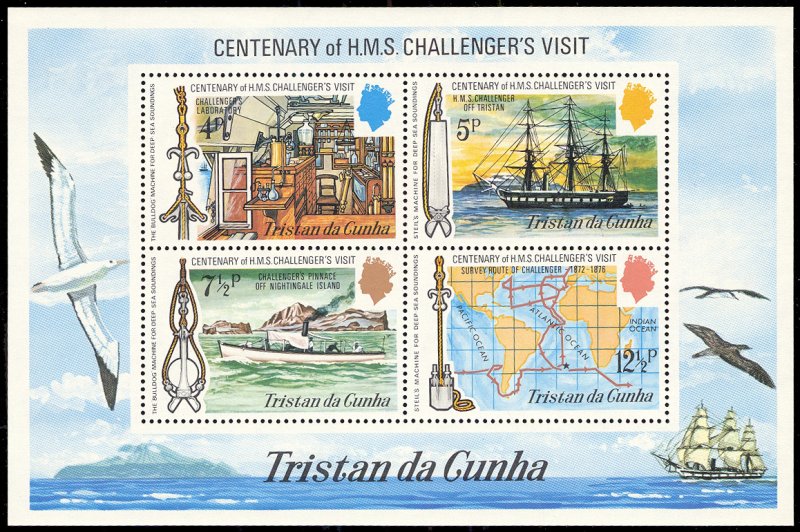 Tristan da Cunha 1973 Scott #184a Mint Never Hinged