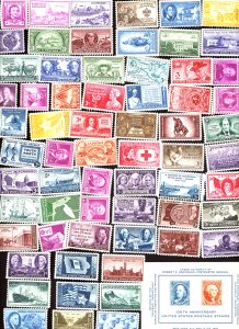 U.S. #MINT/Used Collection of Stamps, Mixed Condition 