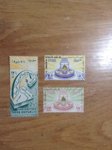 Syria (UAR)  #  1-3  MNH