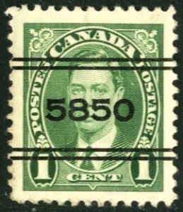 CANADA #231, USED PRE CANCEL, 1937, CAN224