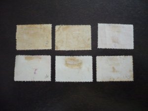 Stamps - Canada - Scott# 96-101 - Used Part Set of 6 Stamps