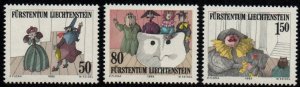 Liechtenstein # 823 - 825 MNH