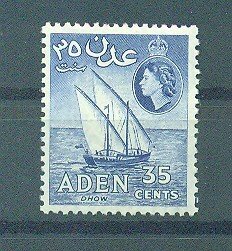 Aden sc # 52 mh cat value $2.00