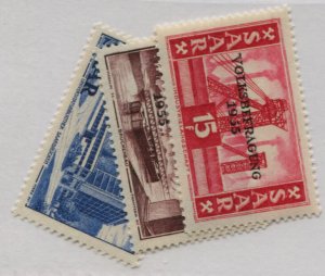 SAAR  257-59  MNH