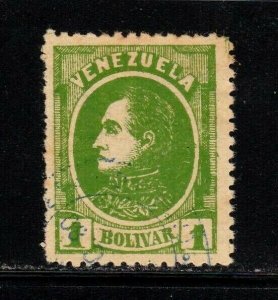 Venezuela stamp #73, used, SCV $50.00 