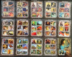 100 Different Topical Sheetlets Collection Art Elvis Marilyn All Scott Listed
