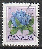 1979 Canada - Sc 781 - used VF - 1 single - Floral - Bottle Gentian
