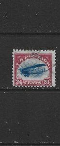 UNITED STATES - 1918  CURTIS JENNY AIR MAIL - SCOTT C3 - USED