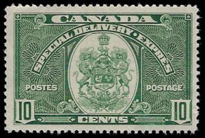 Canada #E7 Unused NG NH; 10c Arms of Canada - Special Delivery (1939) (3)