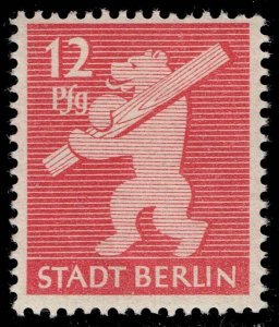 Germany DDR #11N5 Bear Carrying Board; MNH