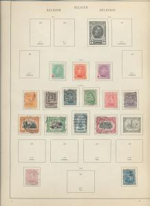 BELGIUM 1850s/1930s M&U Collection (Appx 120 Items) (Ac 1338