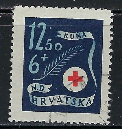 Croatia B72 Used 1944 issue (an4771)