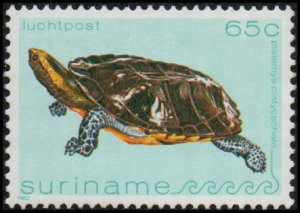 Suriname C98 - Mint-NH - 65c Twist-necked Turtle (1982) (cv $1.05)