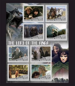 Stamps. Cinema. The Lord of the Rings 2022 year 1 sheets perforated MNH**