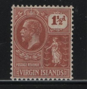 VIRGIN ISLANDS 57   MINT HINGED